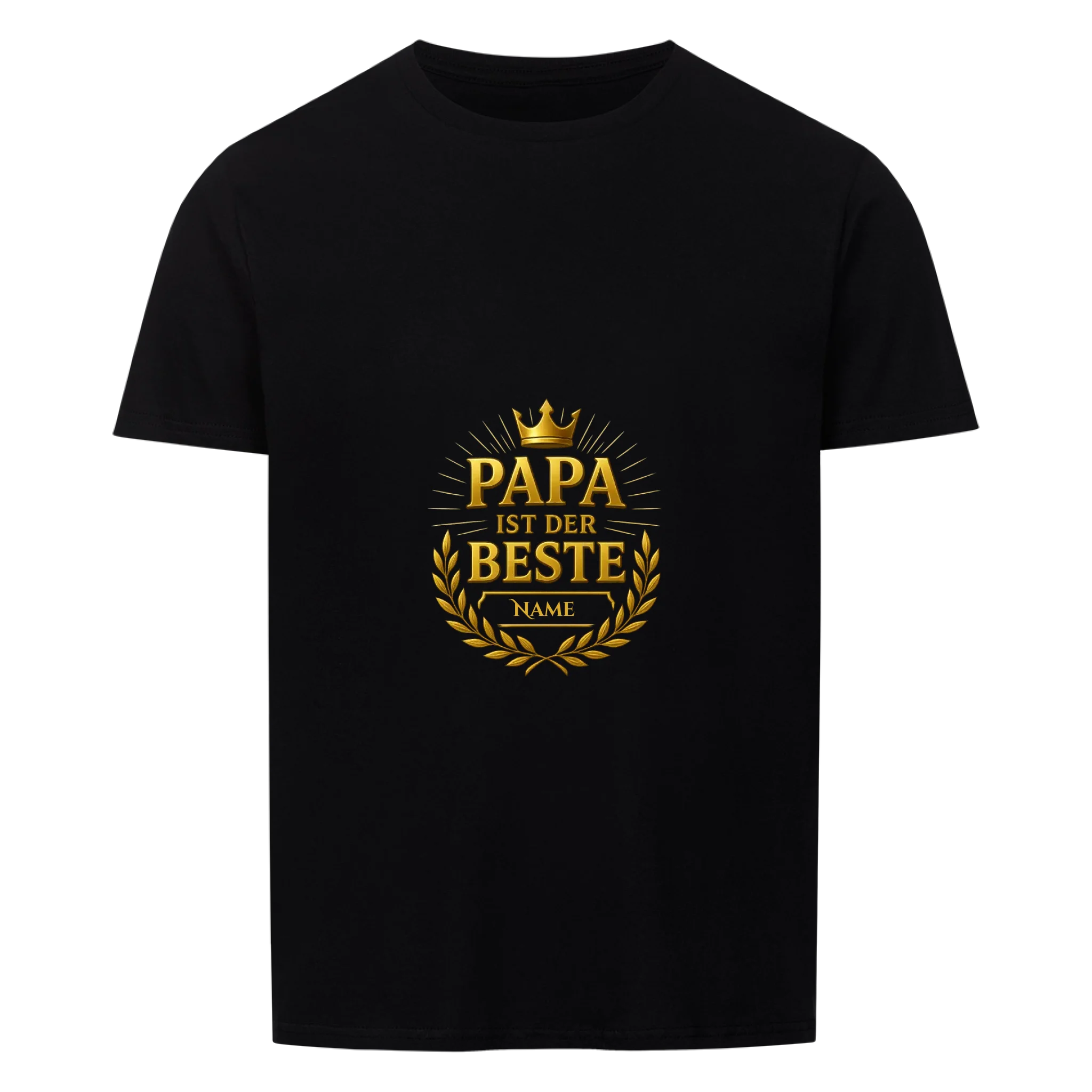 Papa ist der Beste – Personalisiertes T-Shirt